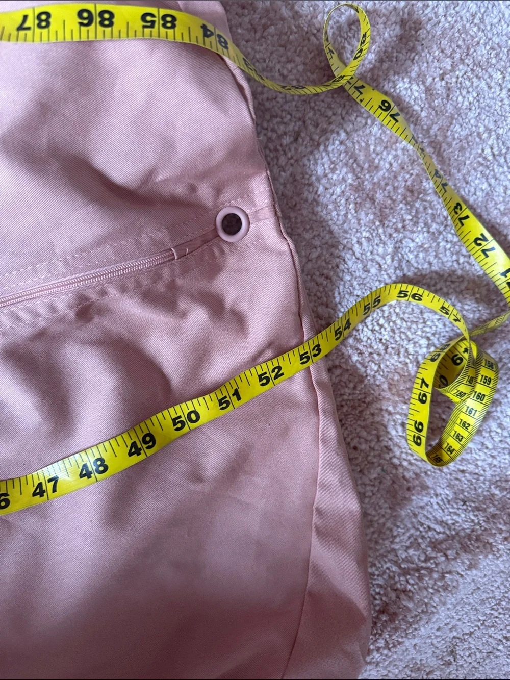 🩷 Miu Miu Garment Bag Cotton Blush Pink + Velvet Hanger Set